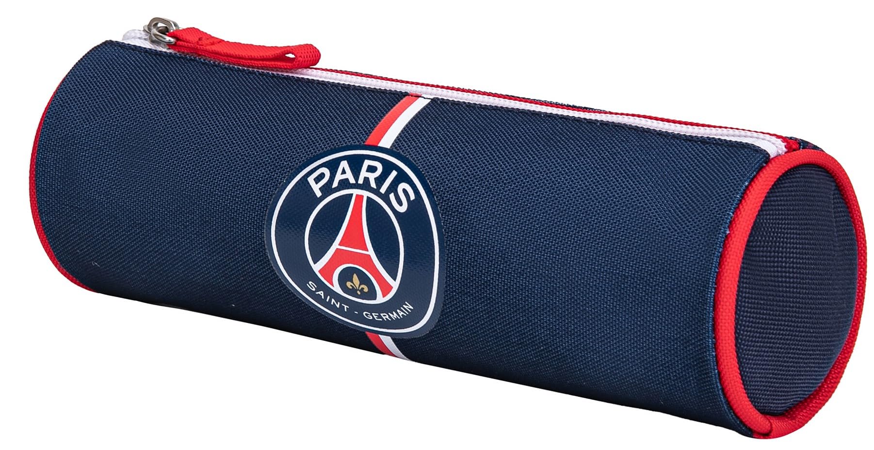 PSG Astuccio scolastico collezione ufficiale Paris Saint Germain, blu, 7 x 21 x 7 cm, Modern