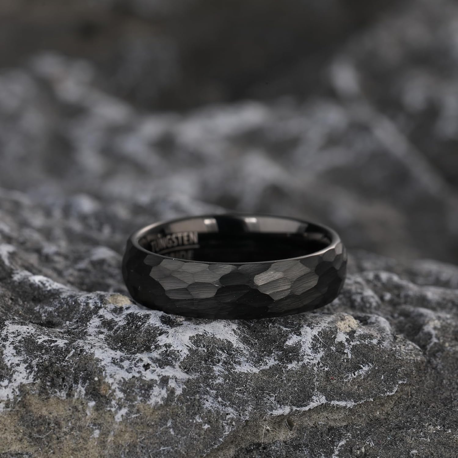 Personalized Ring for Couples 4mm 6mm Silver Gold Plated and Silver Rose Gold Plated Customized Tungsten Engraved Engagement Wedding Band