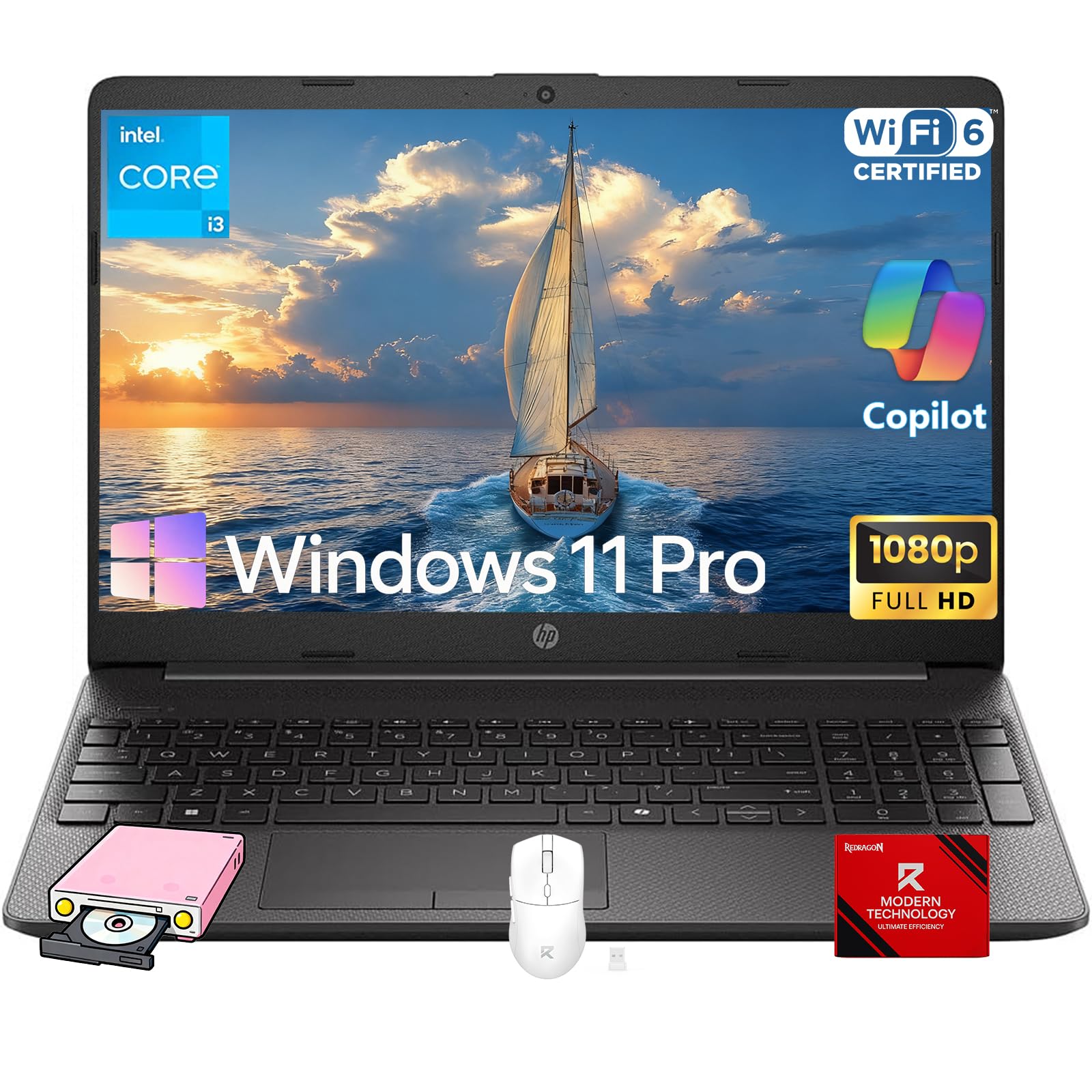 Amazon.com: HP 250G-Series Premium Business Laptop - 32GB RAM, 1TB