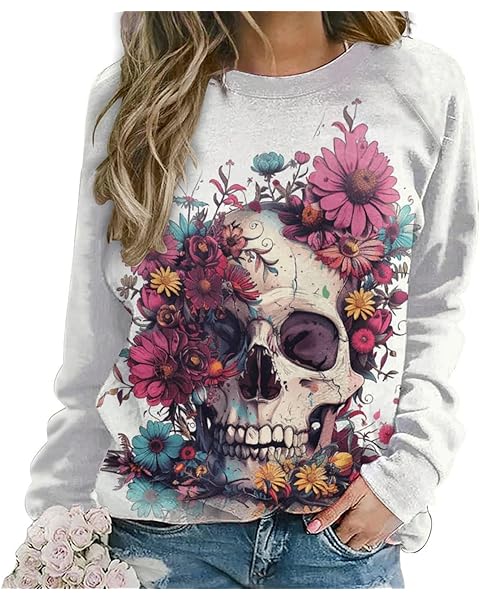 Aztec Western Vintage Sweatshirt for Women Causal Crewneck Ethnic Graphic Pullover ...
