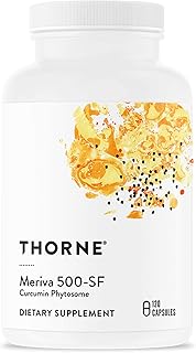 Thorne Research - Meriva 500-SF (Soy Free) - Curcumin Phytosome Supplement - 120 Capsules