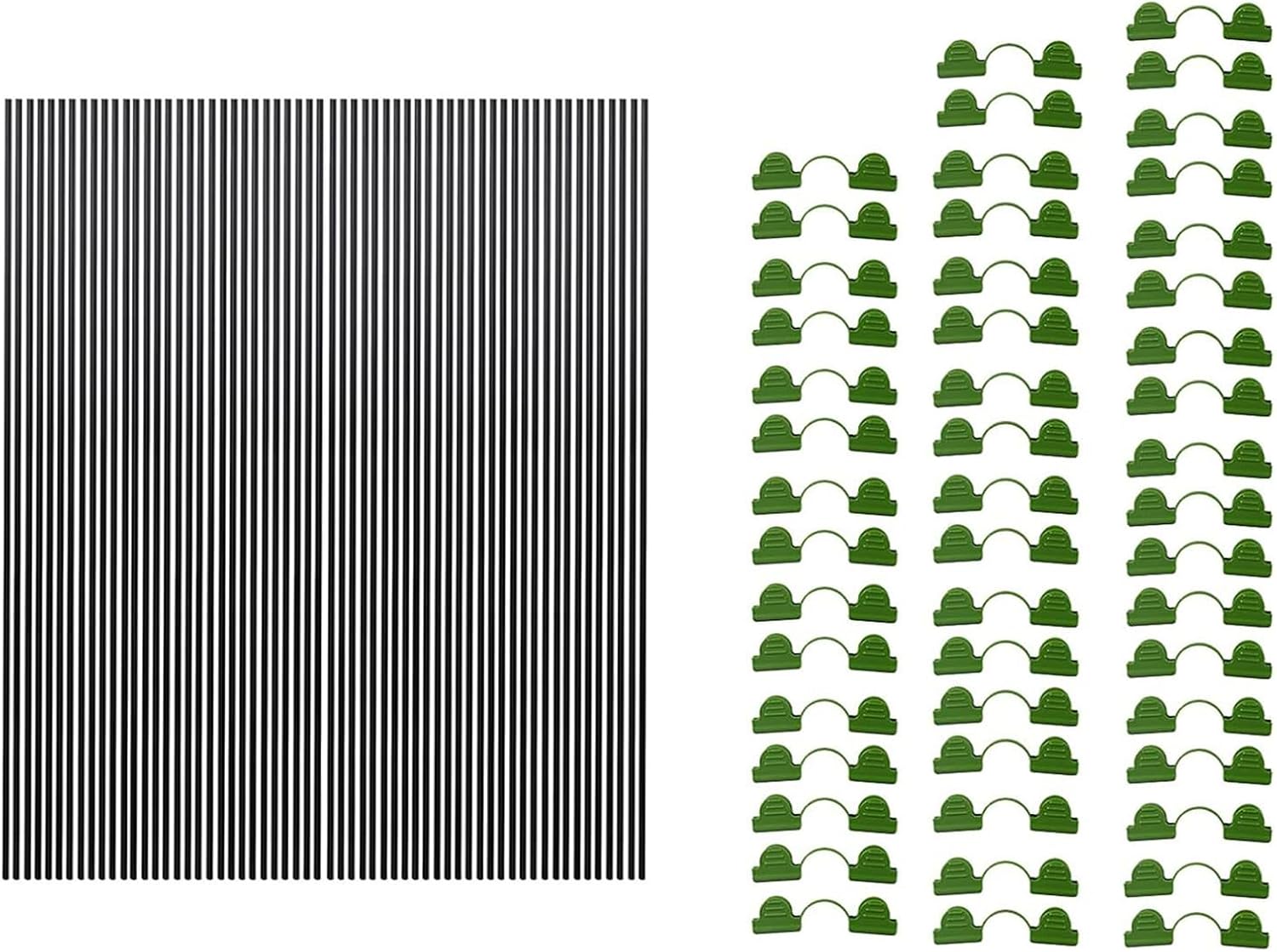 Greenhouse Hoops Garden Growing Tunnel Frame for Garden Fabric Plant Frame Cover