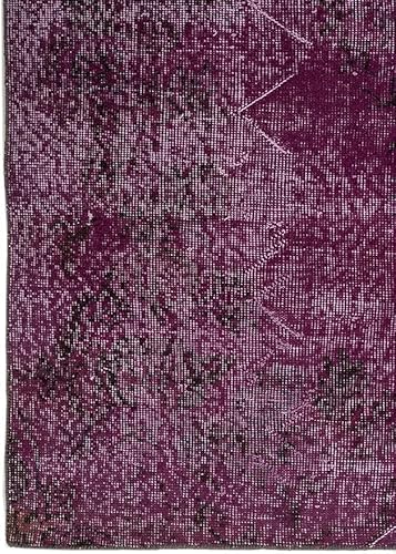 Antique-Style Purple Hand-Knotted Rug 12x15 ft