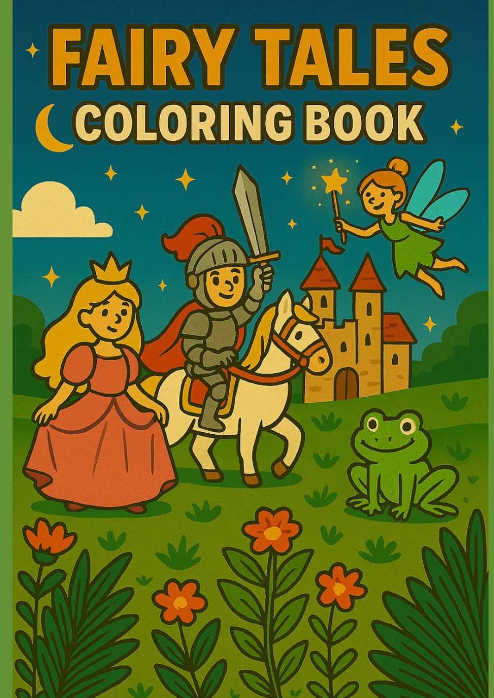Fairytale Coloring Book (Kids Coloring Books)