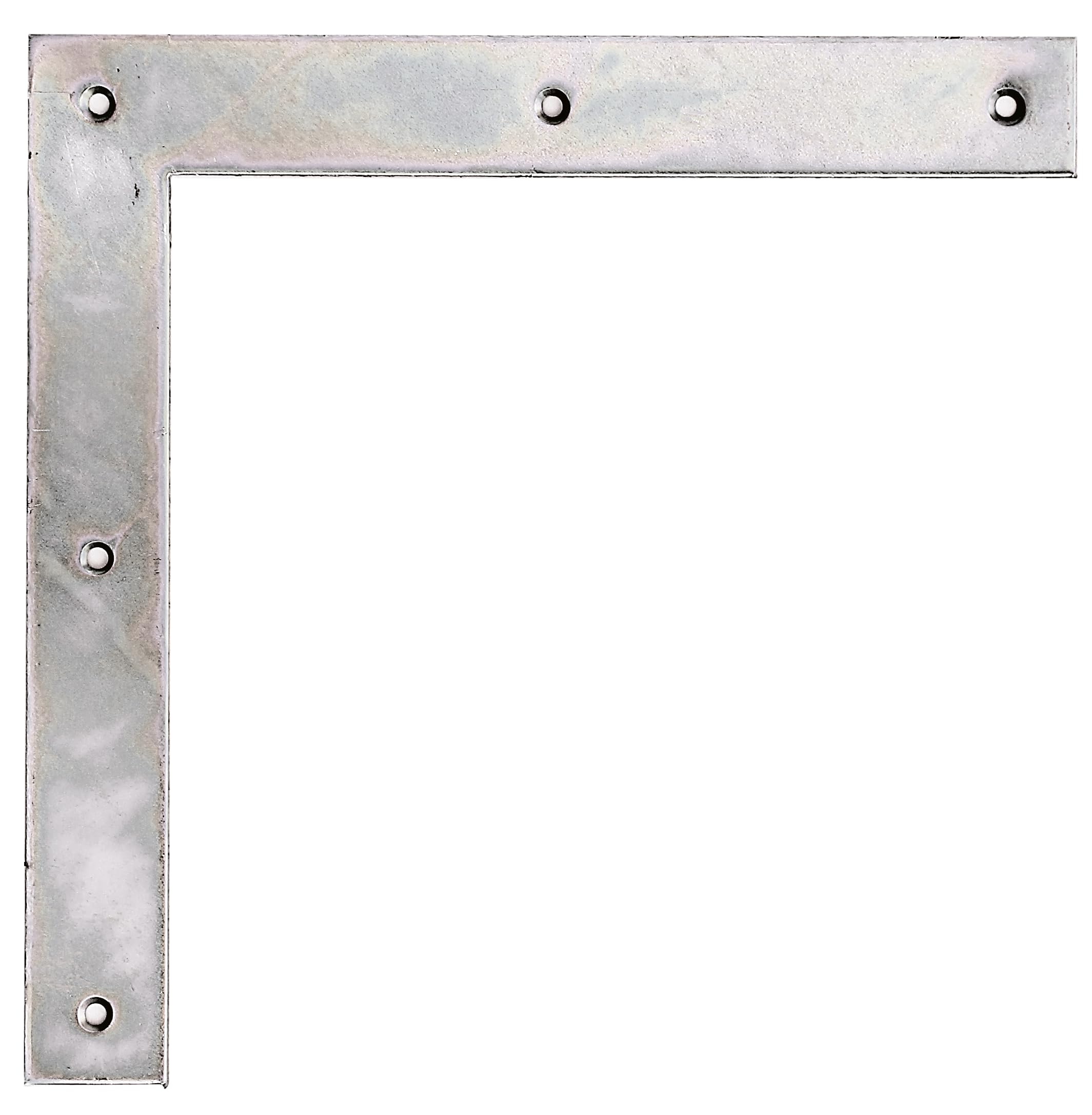 Alberts Yellow 313098 Gate Angle | Electrogalvanised, Thick-Layer-Passivated | 300 X 300 X 40 Mm
