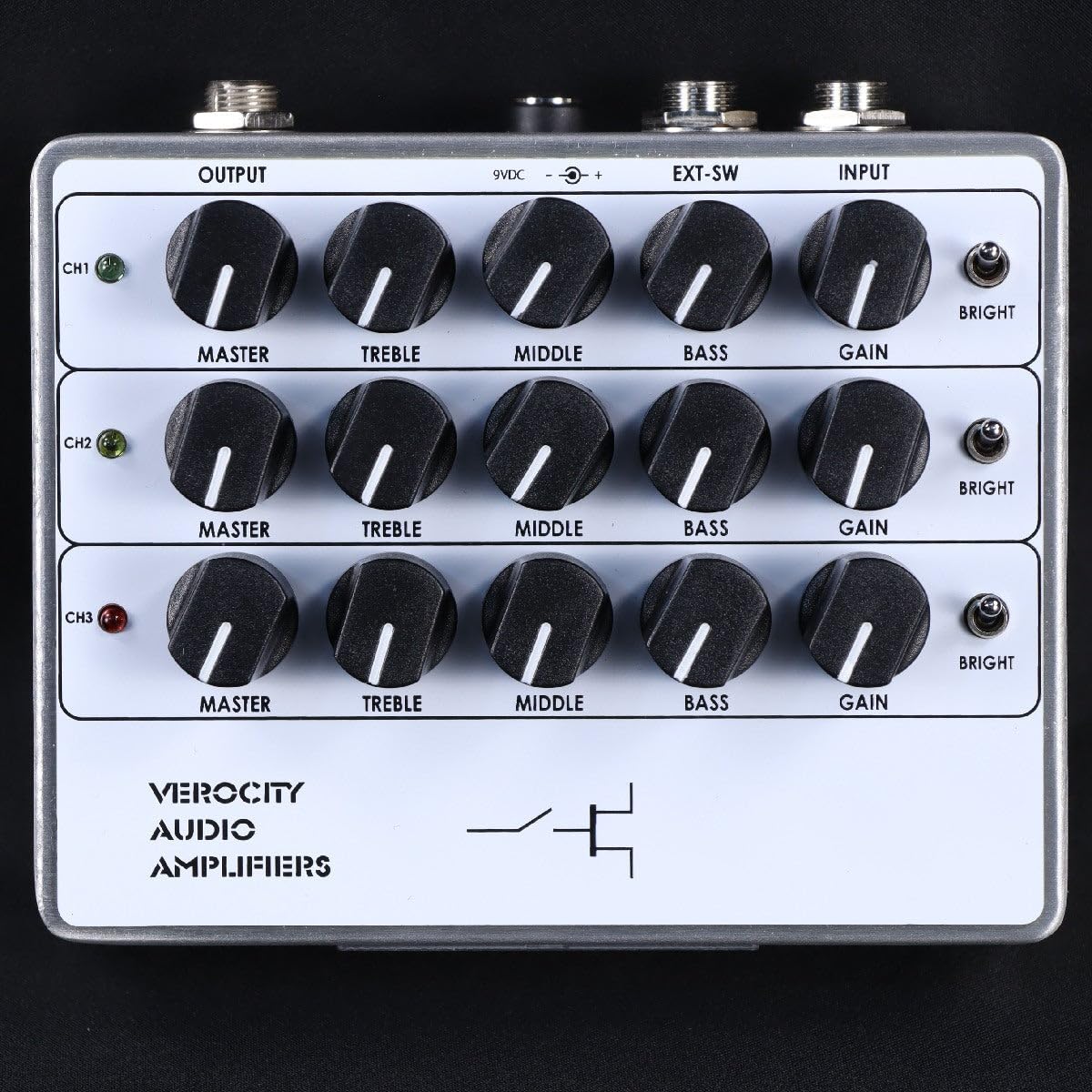 Amazon | Verocity Effects Pedals/三PLUS-ES + 三 PLUS-FS ［専用