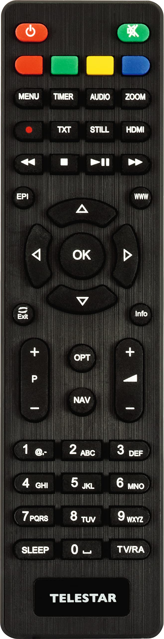 TELESTAR DIGISTAR C HD – DVB-C-/Kabelreceiver (HDTV, HDMI, Scart, Mediaplayer, hochwertiges Metallgehäuse) – Schwarz