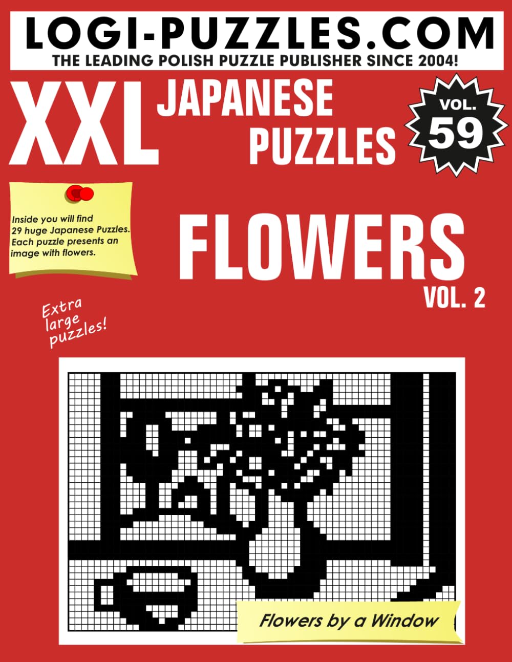 XXL Japanese Puzzles: Flowers Vol.2