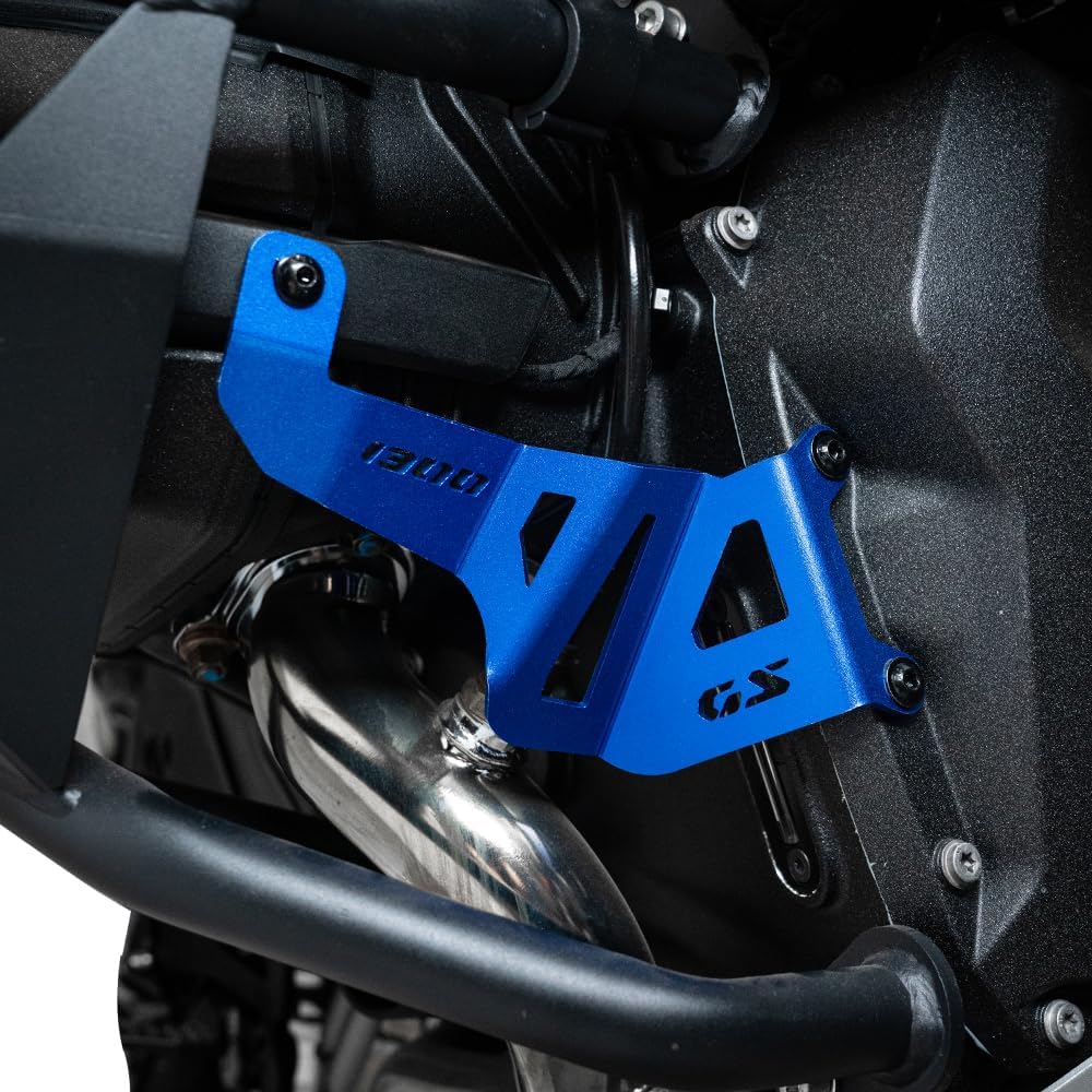 Compatibile con R1300GS Adventure R 1300 GS GSA R 1300GS ADV Opzione 719 2023 2024 2025 GS1300 Accessori Griglia di protezione del sensore di ossigeno per moto (Nero)