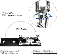 Vista 4 de VivaZen Heavy Bag Hanger,Punching Bag Mount Hanger Bracket,Ceiling Mount Hook 360°Rotation Wood Beam Holder Body Weight Strength Training