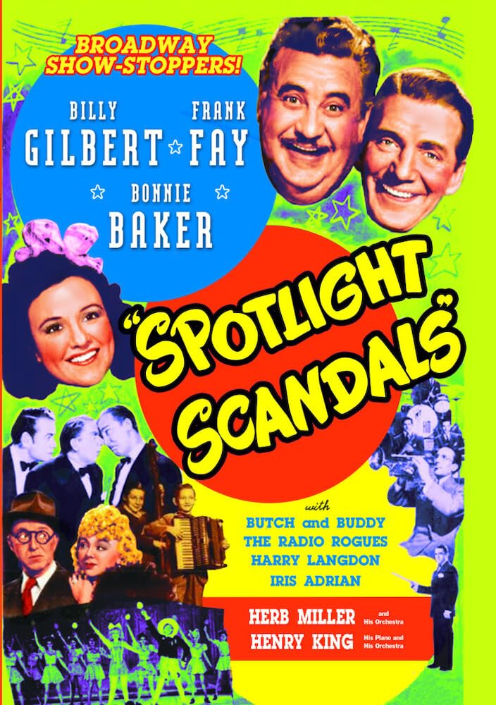 Película Spotlight Scandals en formato DVD importado de Estados Unidos