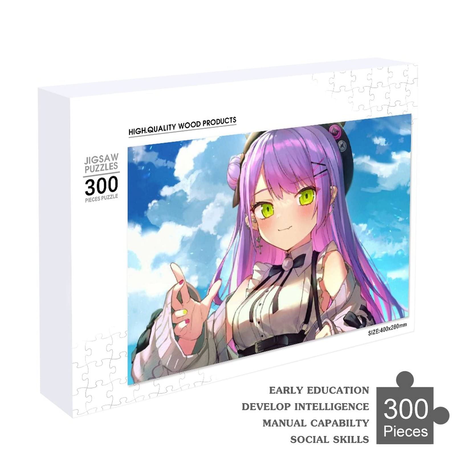 Amazon.co.jp: ジグソーパズル 可愛い キャラクター柄 VTuber トワ様