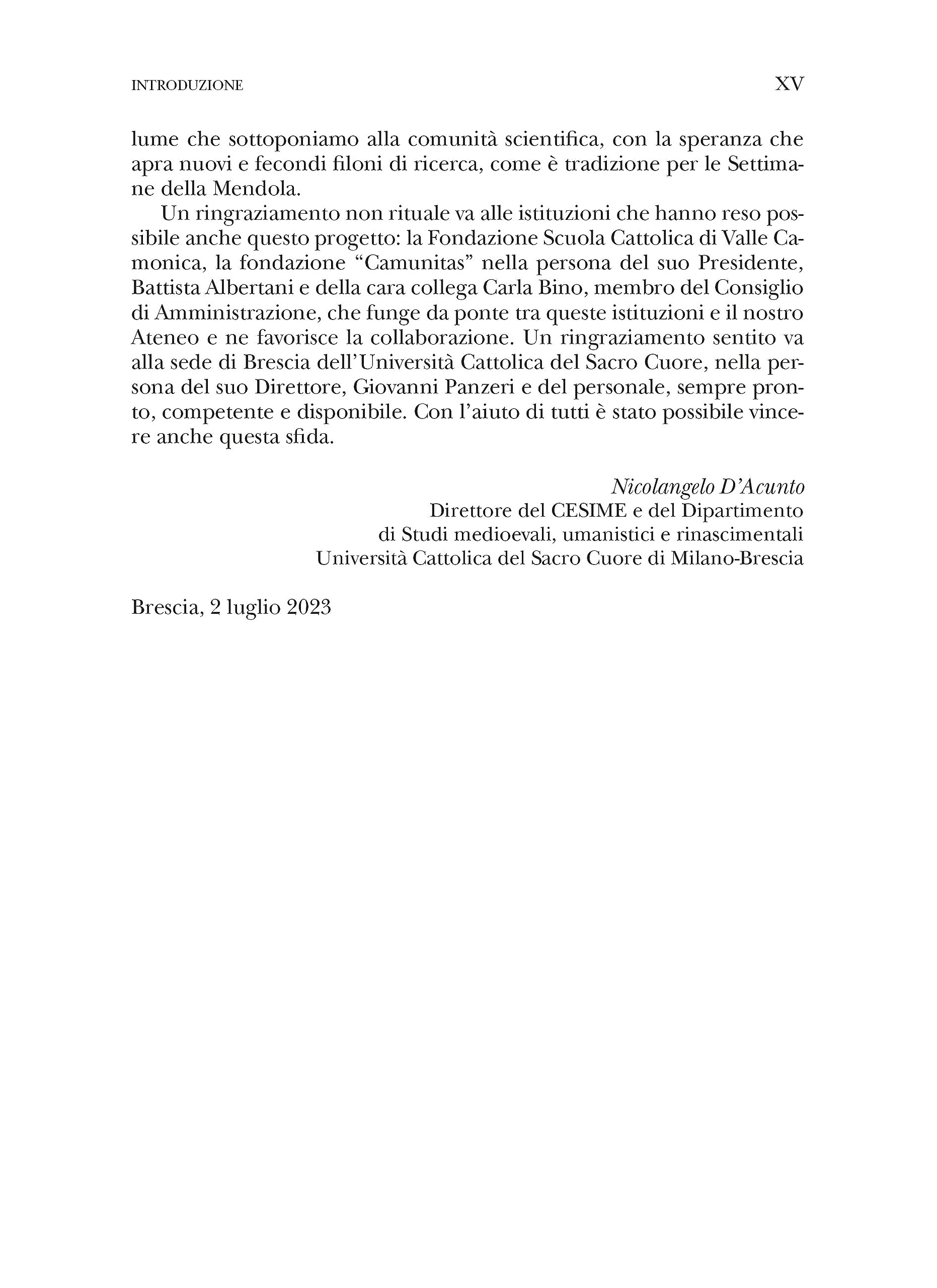 Dopo l'Apocalisse. Rappresentare lo shock e progettare la rinascita (secoli X-XIV). Le settimane internazionali della Mendola. Nuova serie (Vol. 8)
