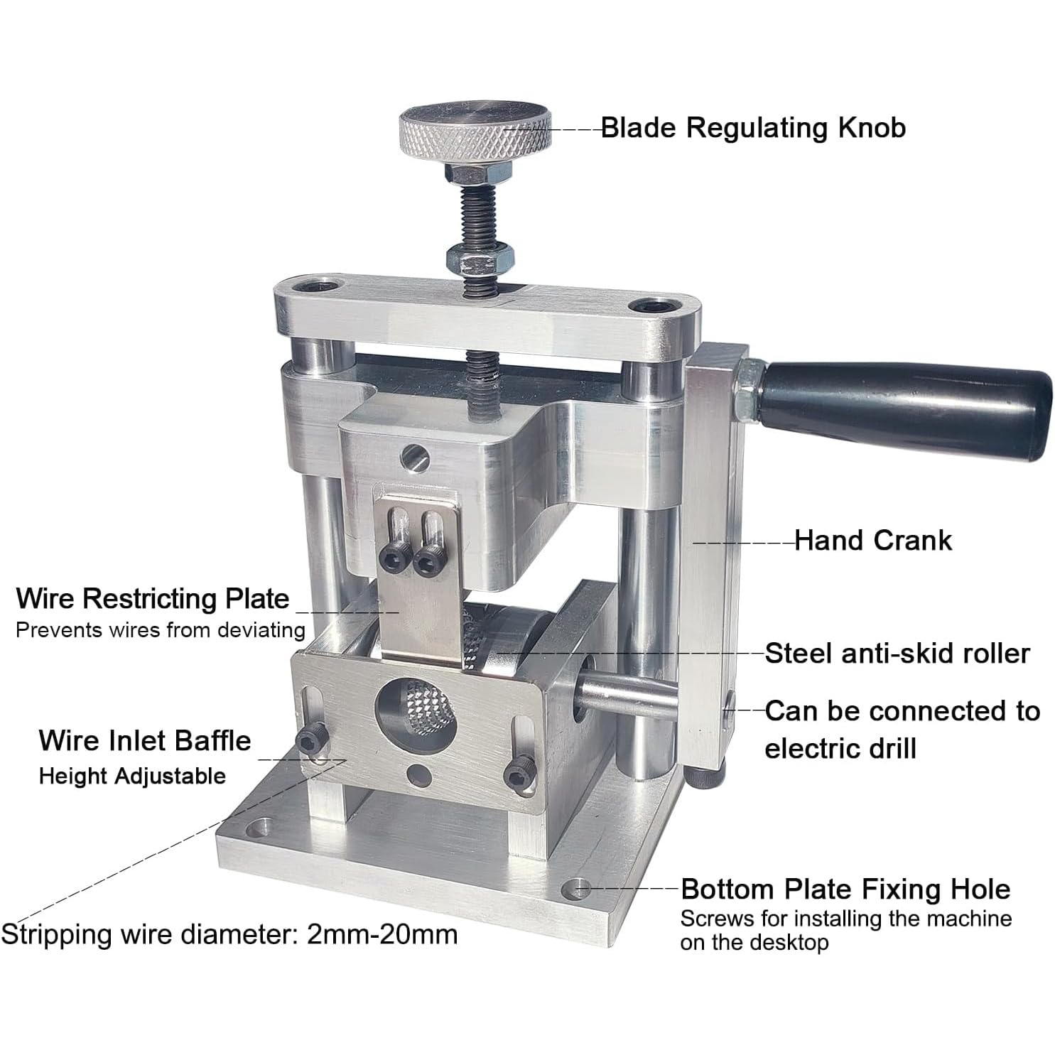 Abisoliermaschine, manuelle Bohrmaschine, Mehrzweck-Abisoliermaschine