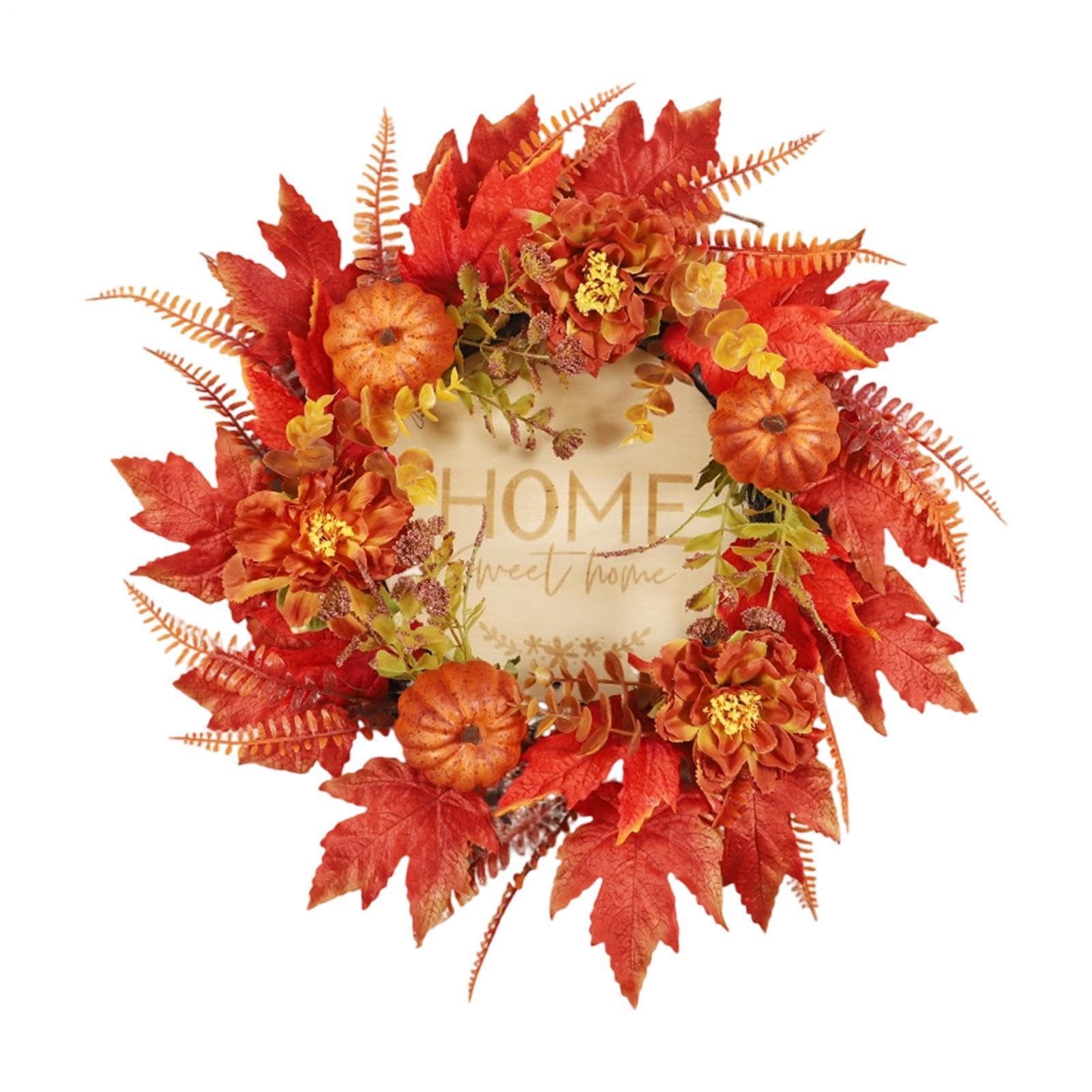 Herbstliche Türkränze Für Die Eingangstür 46 cm Künstliche Saisonale