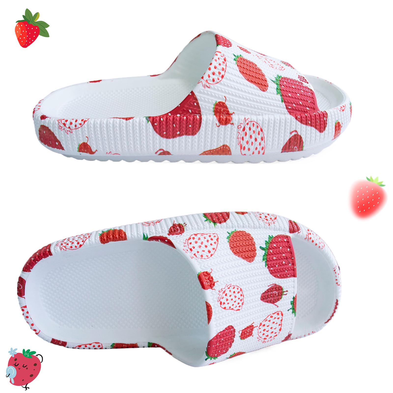 Ciabatte da bagno per ragazzi e ragazze, originali slippers leopardati nuvole, ciabatte da bagno Cloudyzz, pantofole per bambini, pantofole antiscivolo, estive, spiaggia, piscina