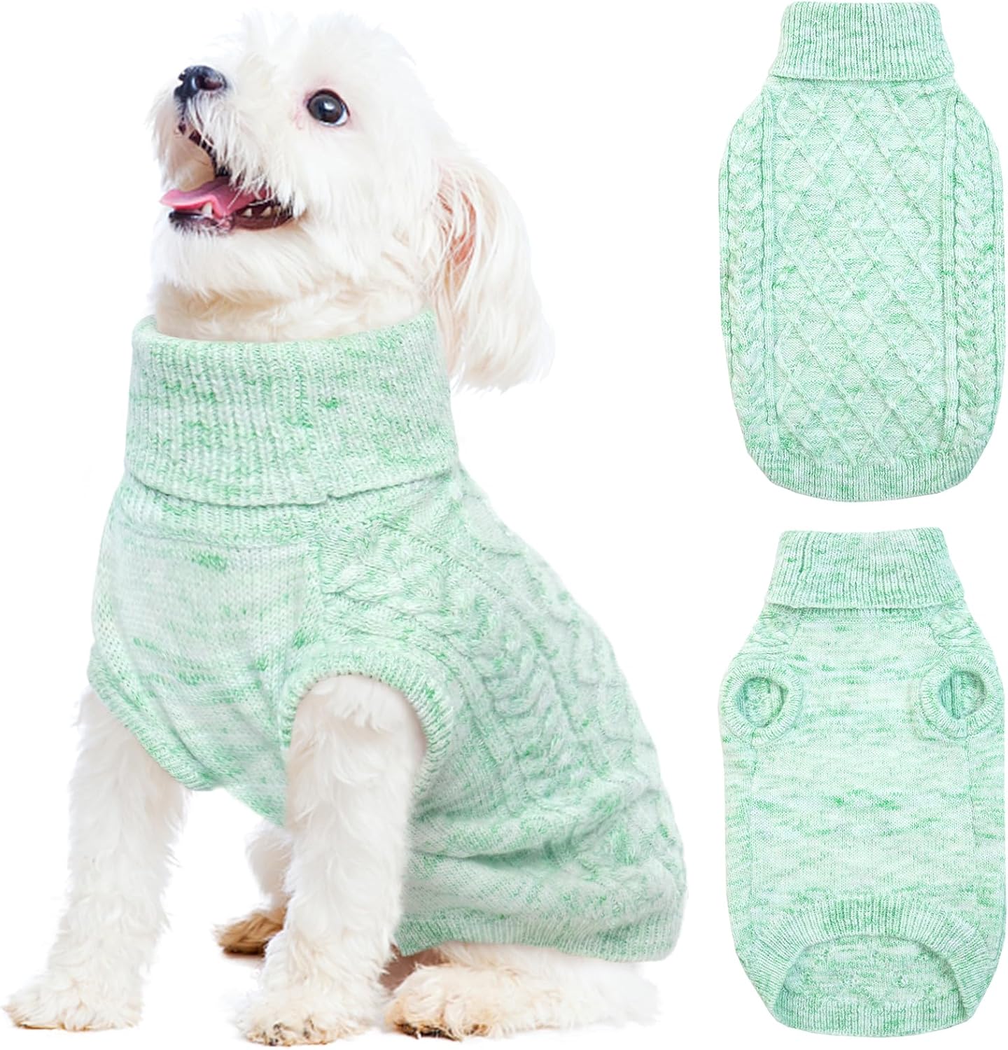 Kuoser Dog jumpers, Warm Dog Sweater for Dogs Pet Clothes, Winter Dog