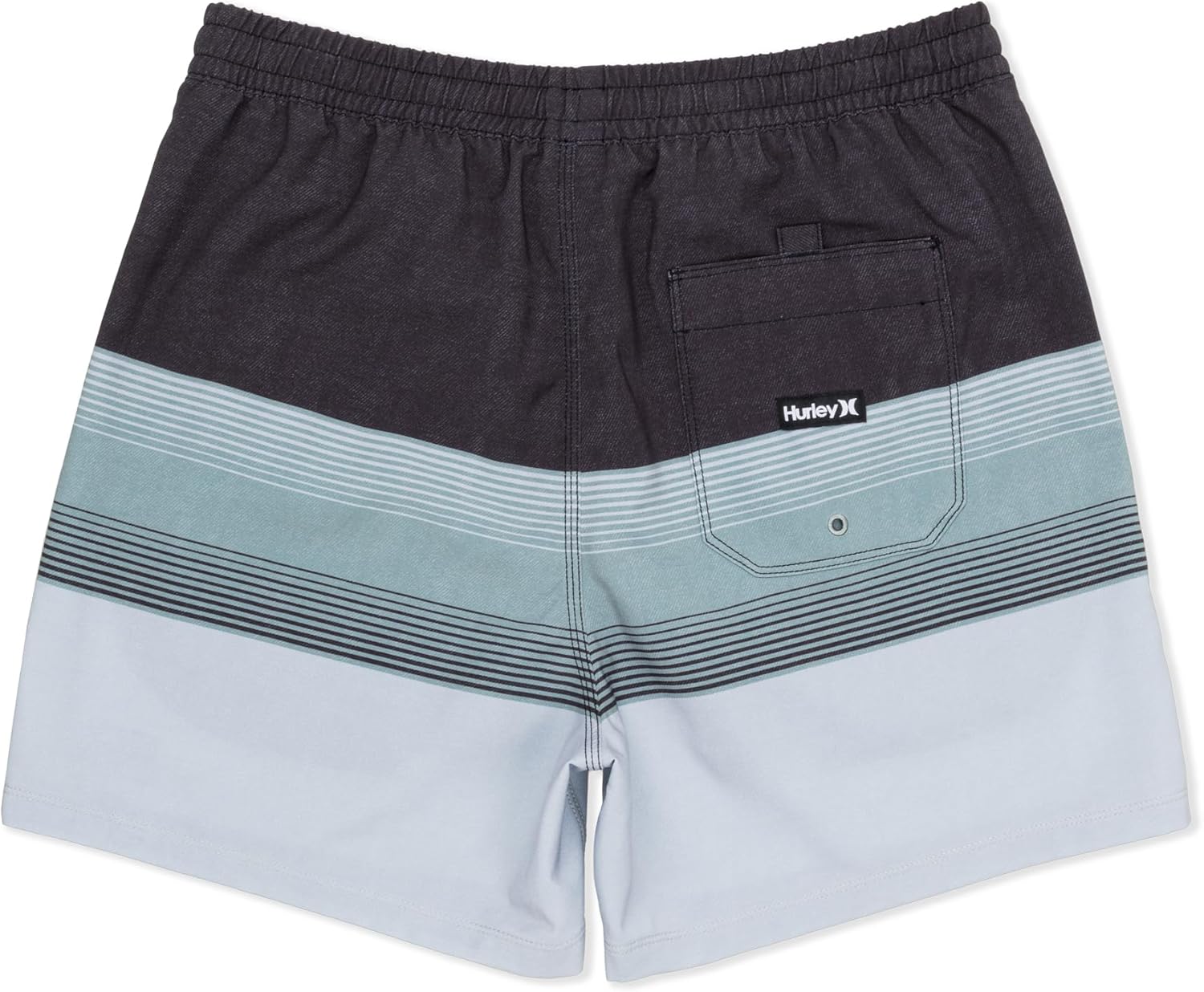 Hurley Mens 4-Way Stretch 6" Inseam Boardshort, 17" Outseam, Quick Dry Swim Trunks, Elastic Waistband