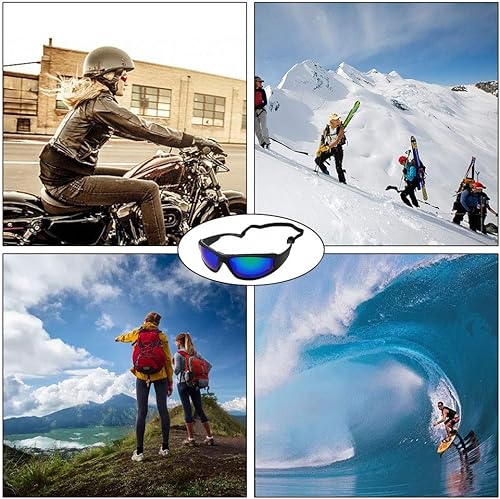 Miniatura 3 de LUFF Gafas de sol UV400 para montar al aire libre para proteger los ojos del deslumbramiento, adecuadas para ciclismo, correr, pesca, esquí, golf