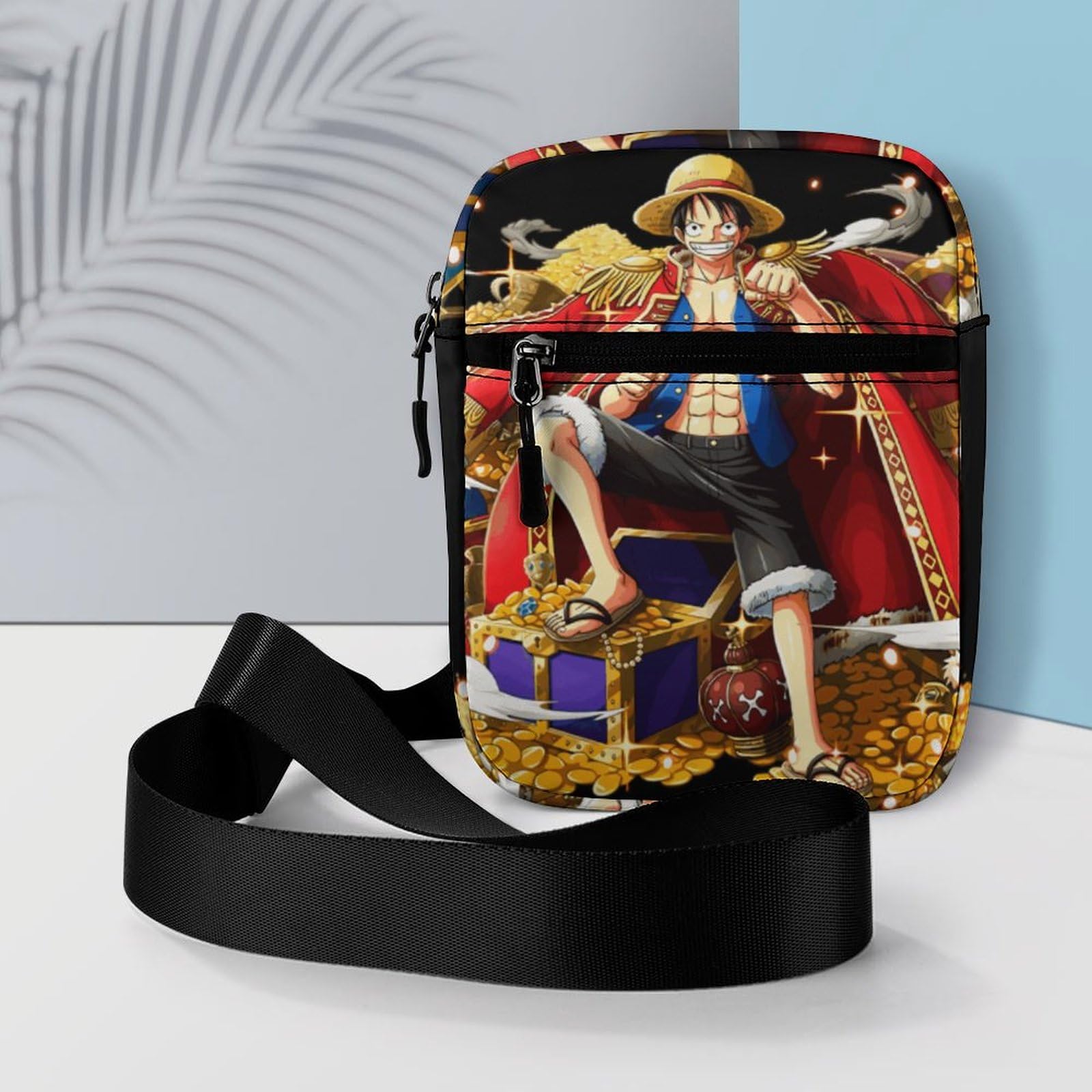 Amazon.co.jp: スマホポーチ ワンピース ONE PIECE ルフィ ショルダー