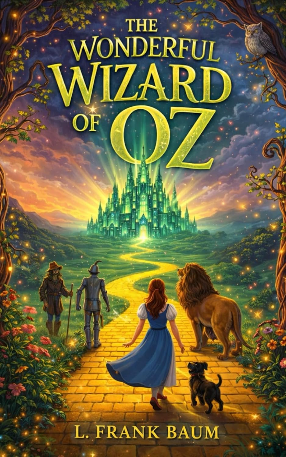 The Wonderful Wizard of Oz (Illustrated): Original text with images/illustrations included      Paperback – November 19, 2025