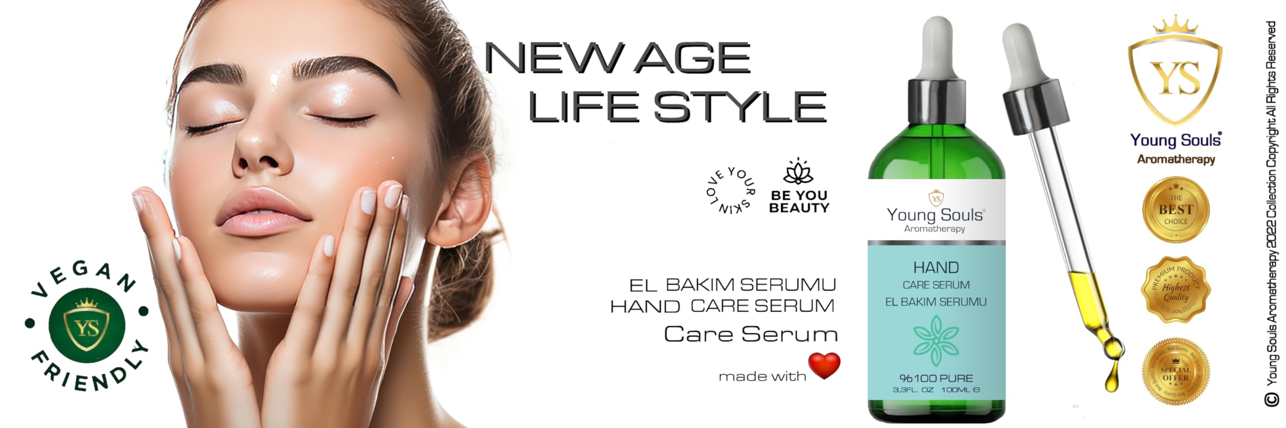Young Souls Aromatherapy Hand Care Serum El Bakım Serumu 100 ml