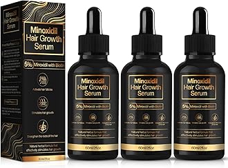 5% Minoxidil Hair Growth for Men and Women, Minoxidil Hair Growth Serum, Promotes Hair Growth, Strengthens Hair Follicles, Helps Prevent Hair Fall and Hair Loss