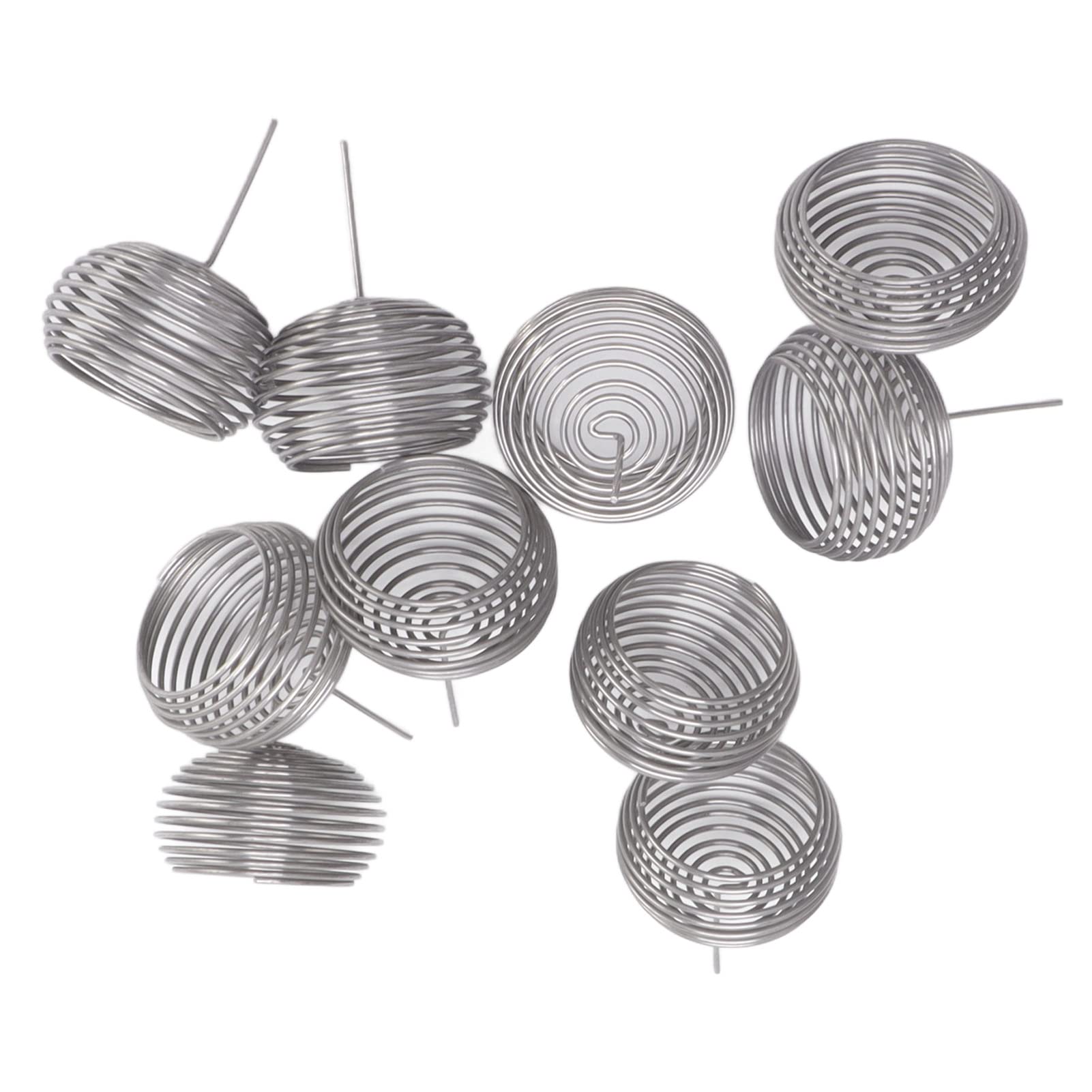 KIMISS Panier d'engrais pour bonsaï, Boîte de Nutrition en Acier Inoxydable de 100 Pièces pour Orchidées, Plantes d'intérieur