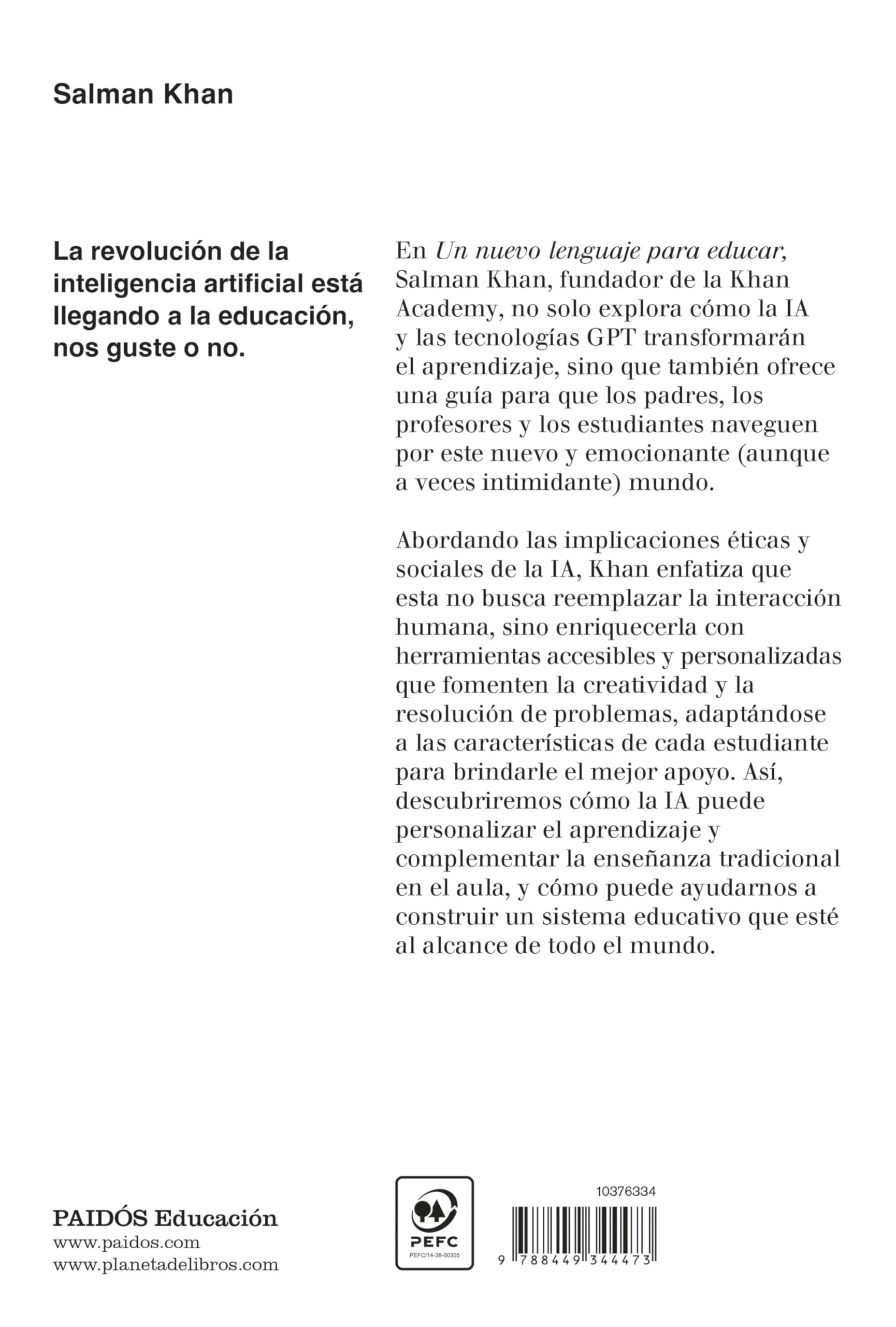 Un nuevo lenguaje para educar: Cómo la IA transformará la educación... para bien