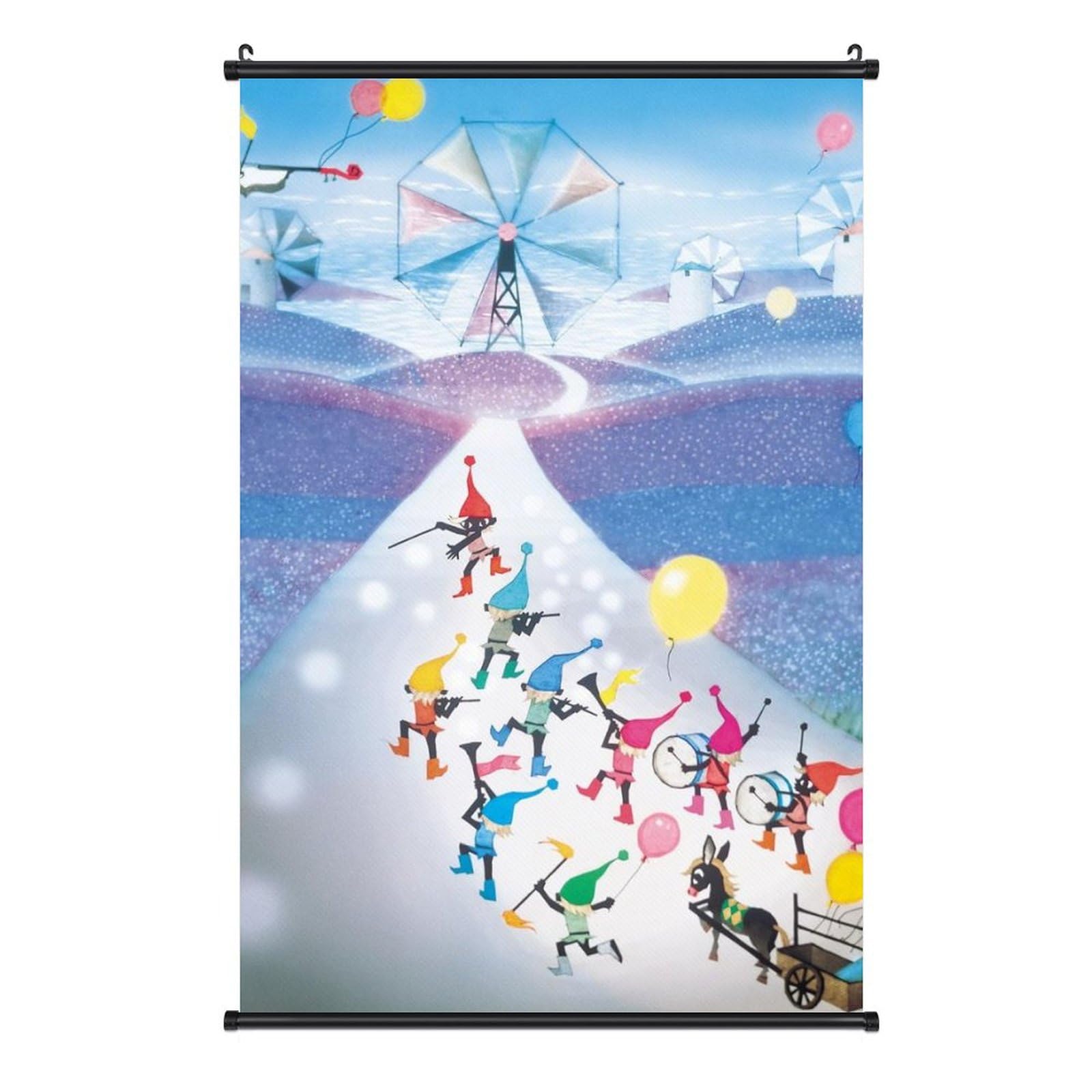 Amazon.co.jp: 藤城清治 ラベンダー畑の夢 掛ける絵 おしゃれ