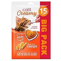 Catit Creamy Pollo, 15x10g