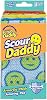 Scrub Daddy Scour Daddy Style, Scourers Non Scratch Scrubbing Sponge, Scouring Pads, Kitchen Sponges for Dishes, Dishwashing Pan Scrubber, Cleaning Supplies, Dish Sponges for Washing up, Pack of 6