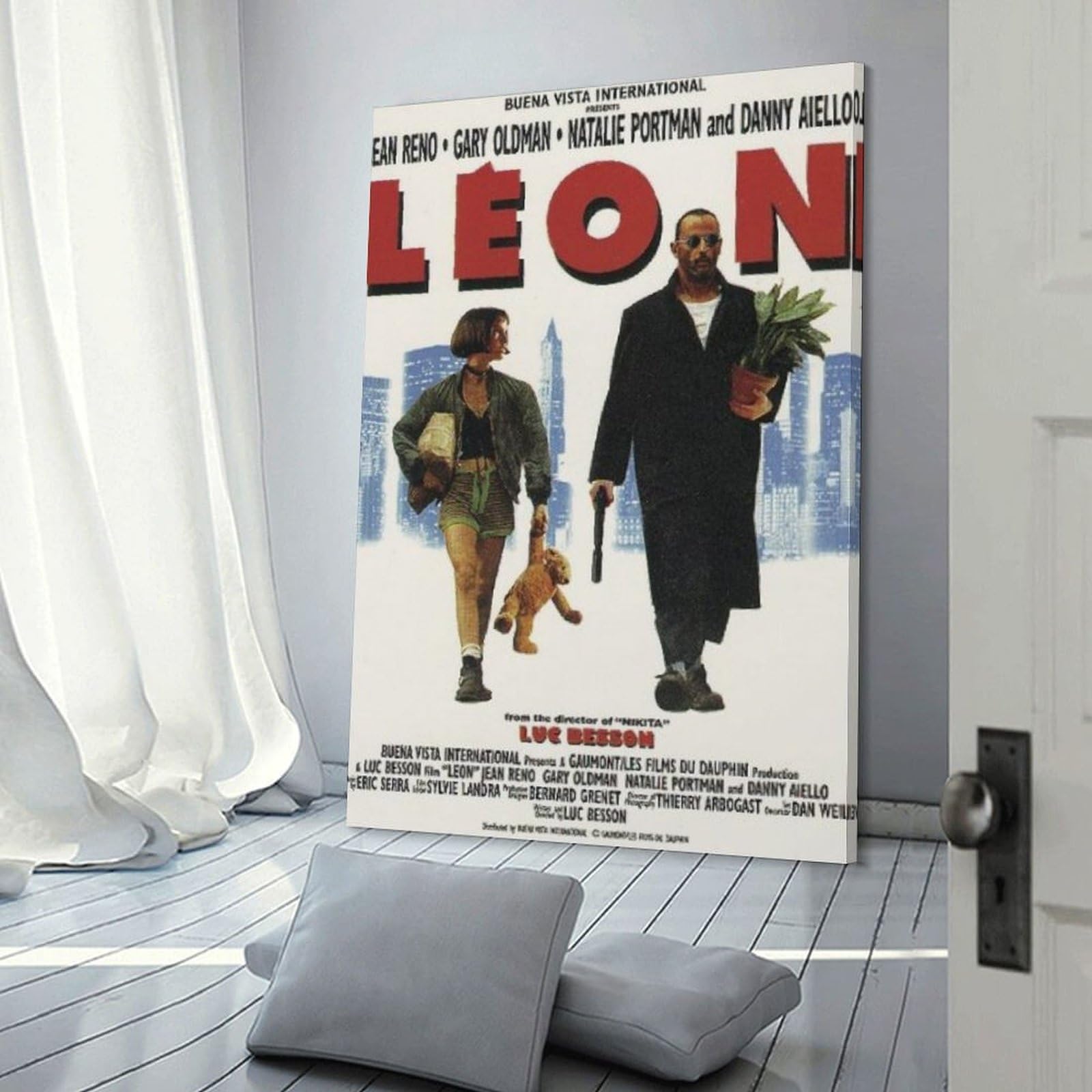 Amazon.co.jp: Leonレオン 映画 ポスター キャンバス プリント 部屋