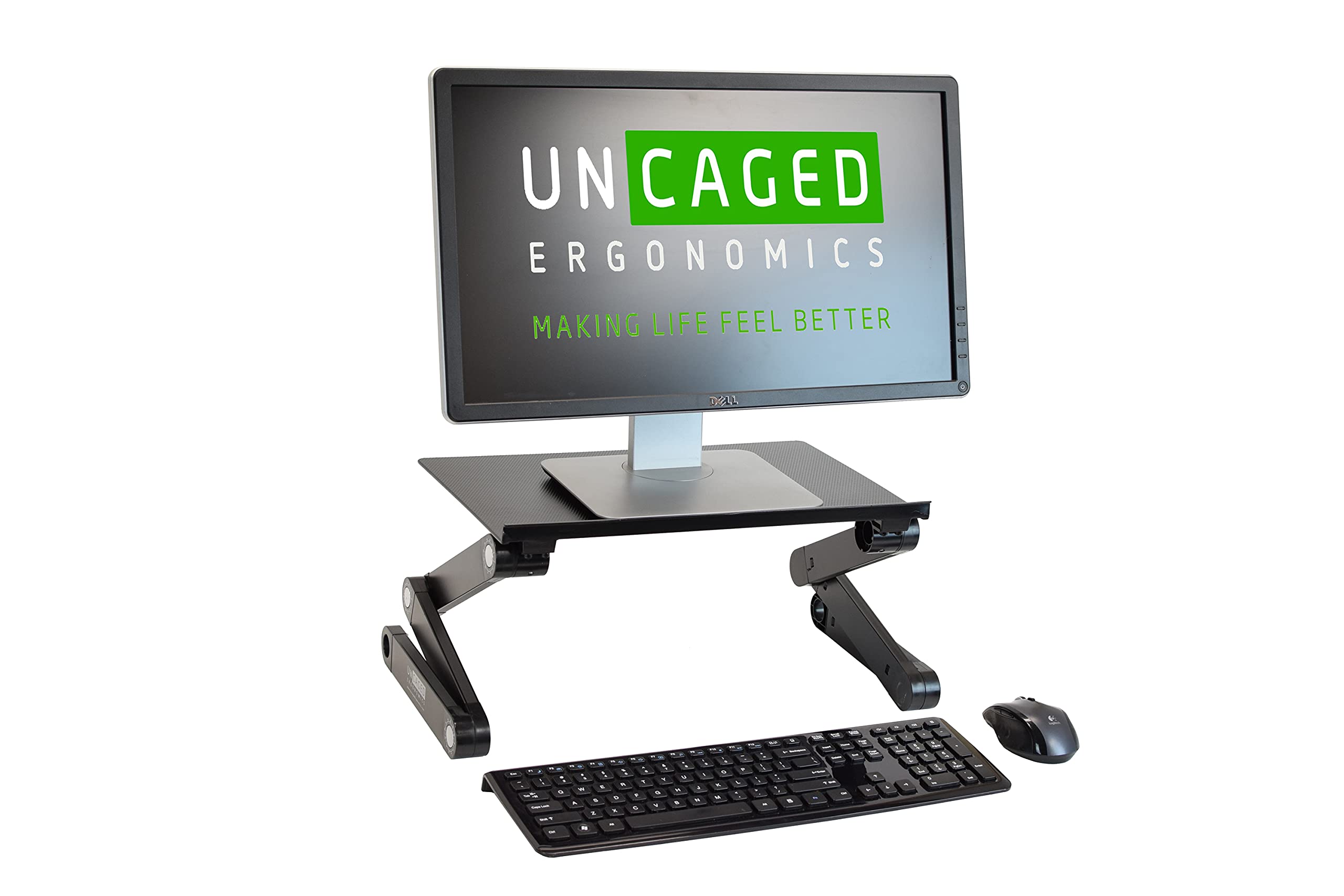 Buy Uncaged Ergonomics WorkEZ Monitor Stand ergonomic adjustable height