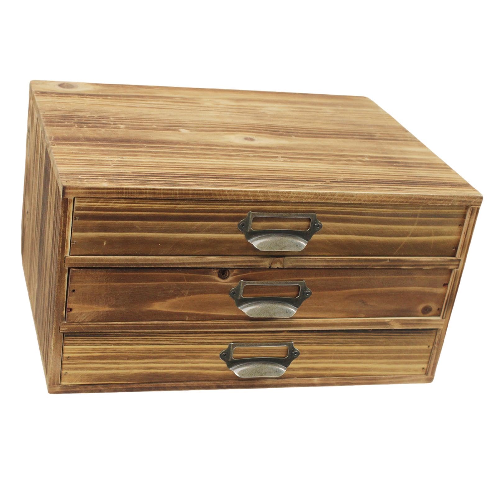 Cajón Organizador de Escritorio, Armario de Almacenamiento de Madera para Artículos de Papelería Y Cosméticos.