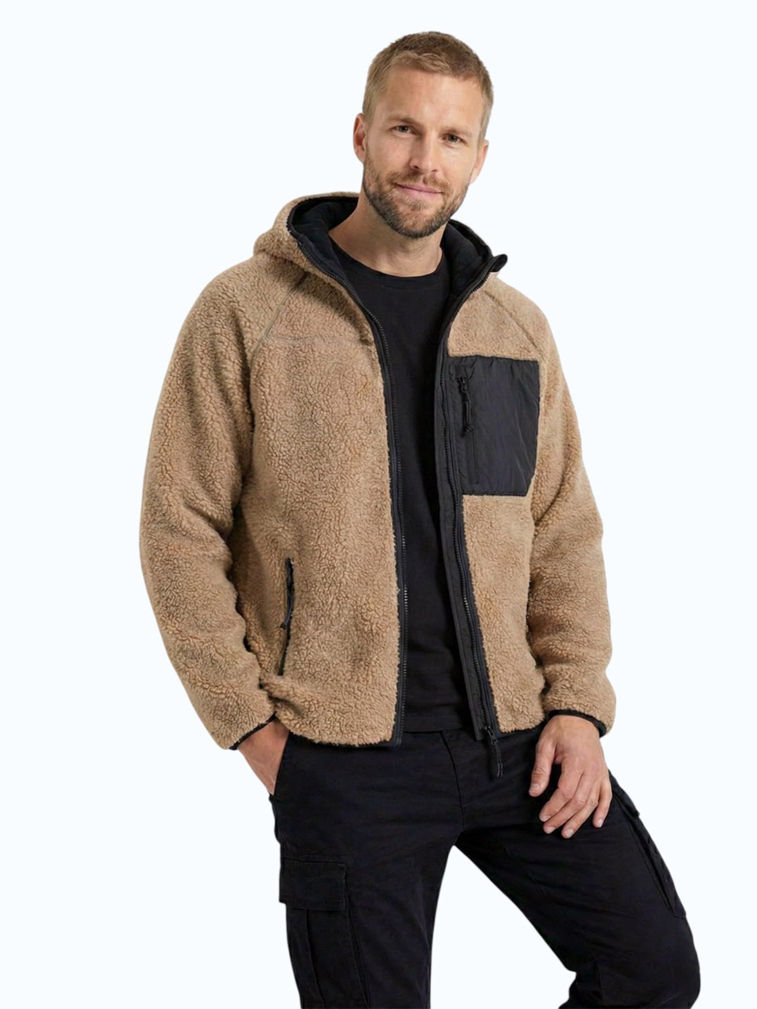 Brandit Herren Teddyfleece Work Jacket 15y Jacke