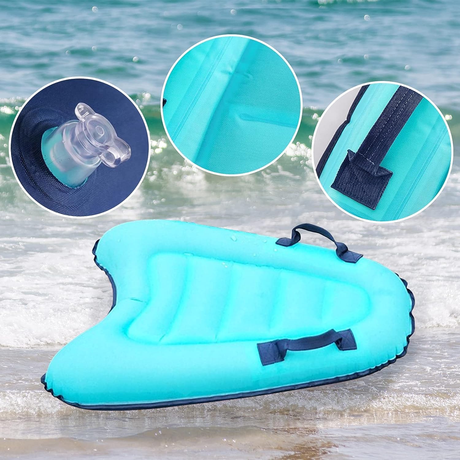 Pontile Galleggiante Gonfiabile VEVOR 15x6,5 Piedi con Piscina in Rete Trampolino da 4x6 Piedi,Tappetino per Acqua con Piattaforma Galleggiante Antis | Leroy Merlin