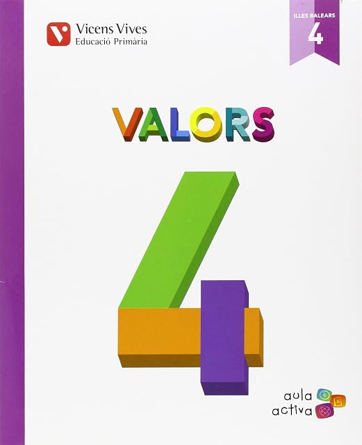 Portada de Valors 4º Educacion Primaria. Illes Balears