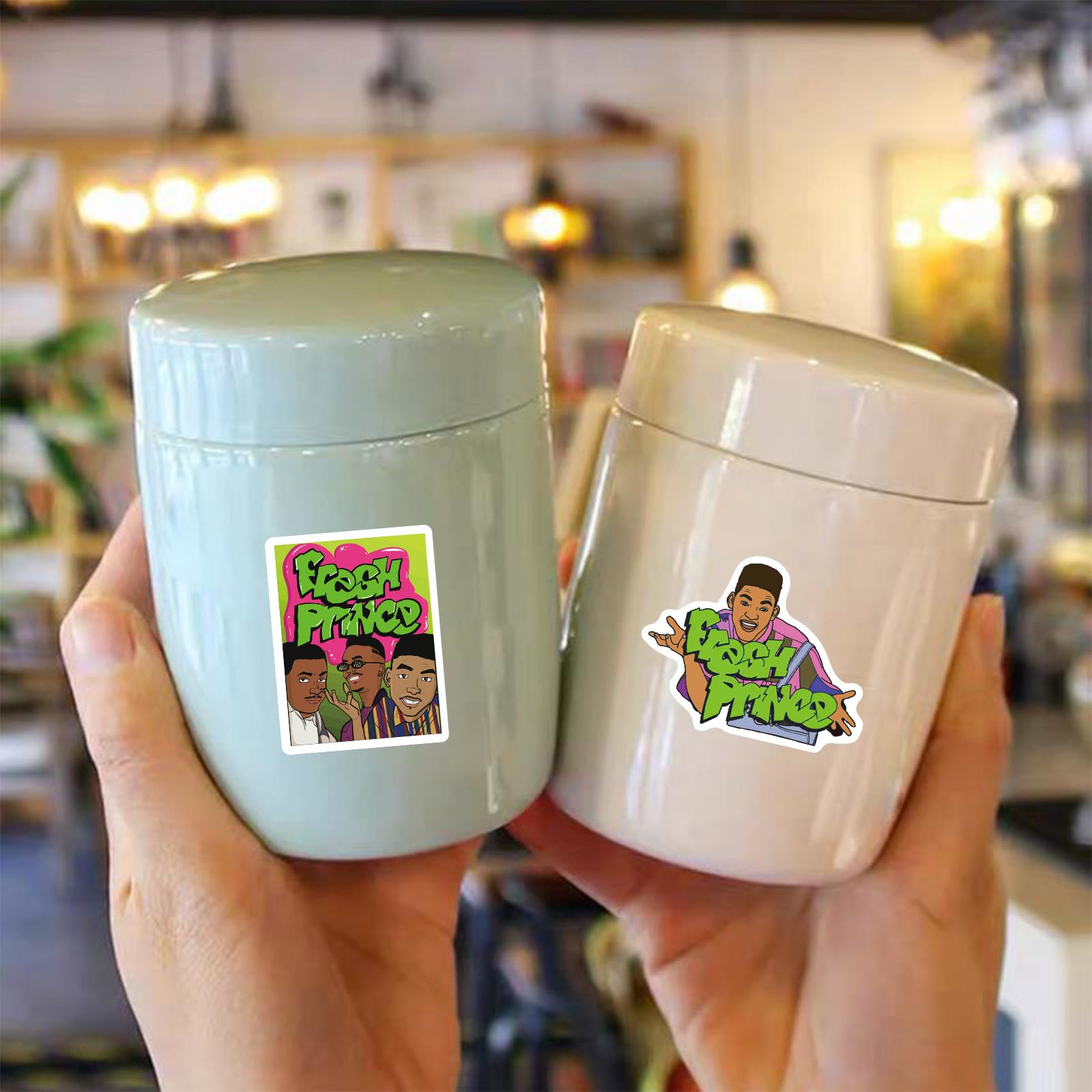 Amazon.co.jp: DJジャジージェフ&ザフレッシュプリンス ステッカー 50