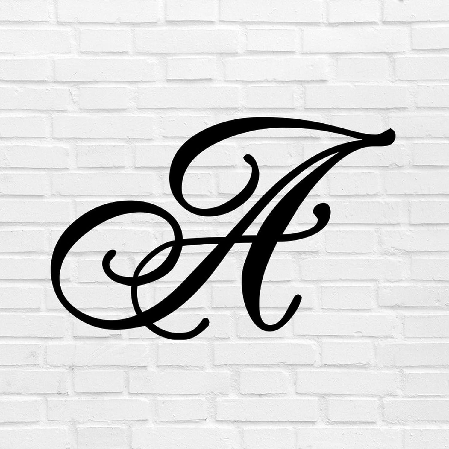 Alioyoit A Custom Monogram Letter Initial Decorative Metal