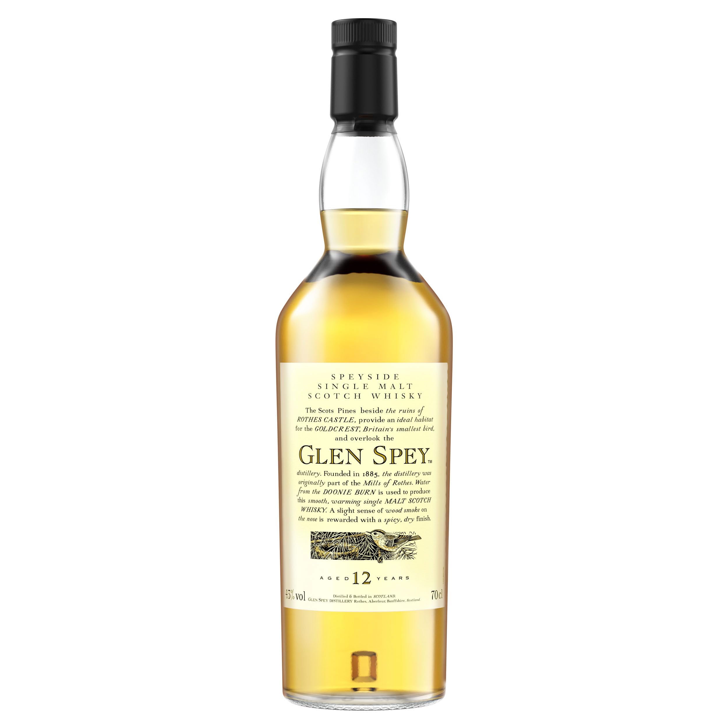 Glen Spey 12 Years Old FLORA & FAUNA Speyside Single Malt 43% Vol. 0,7l
