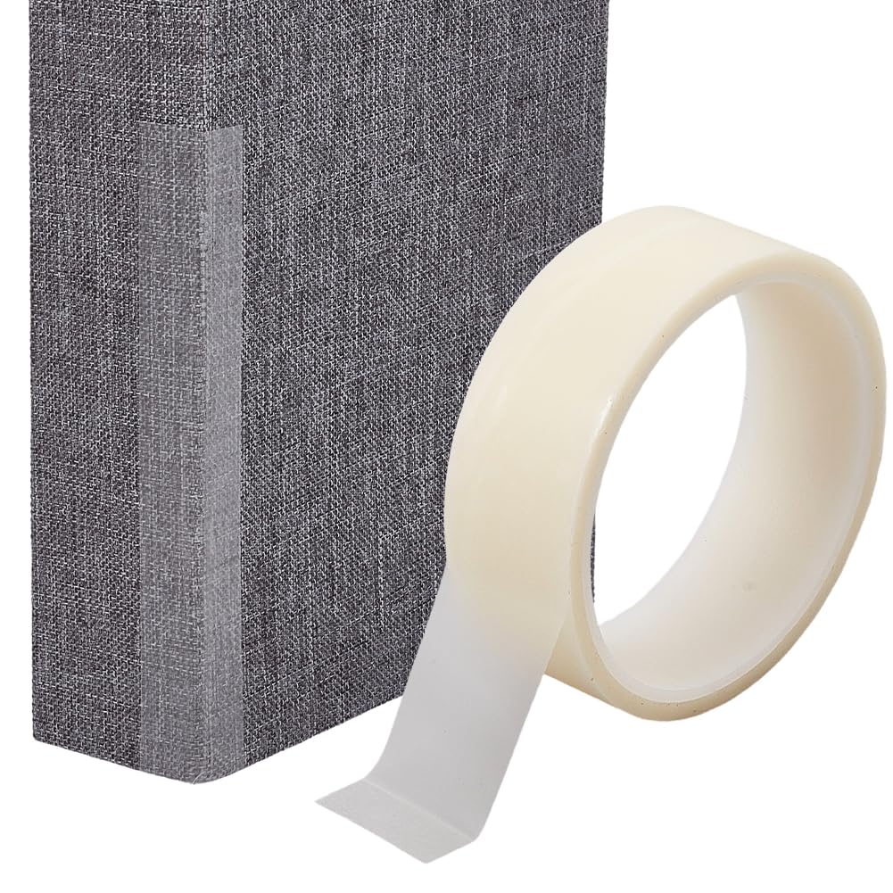 GORGECRAFT 20m*30mm Clear Book Repair Tape Self Adhesive Strong Stretchable Book Binding Tape Archival Books Repair Tape Library Supplies for Reinforcing Protecting Covering Mending Books Old Books