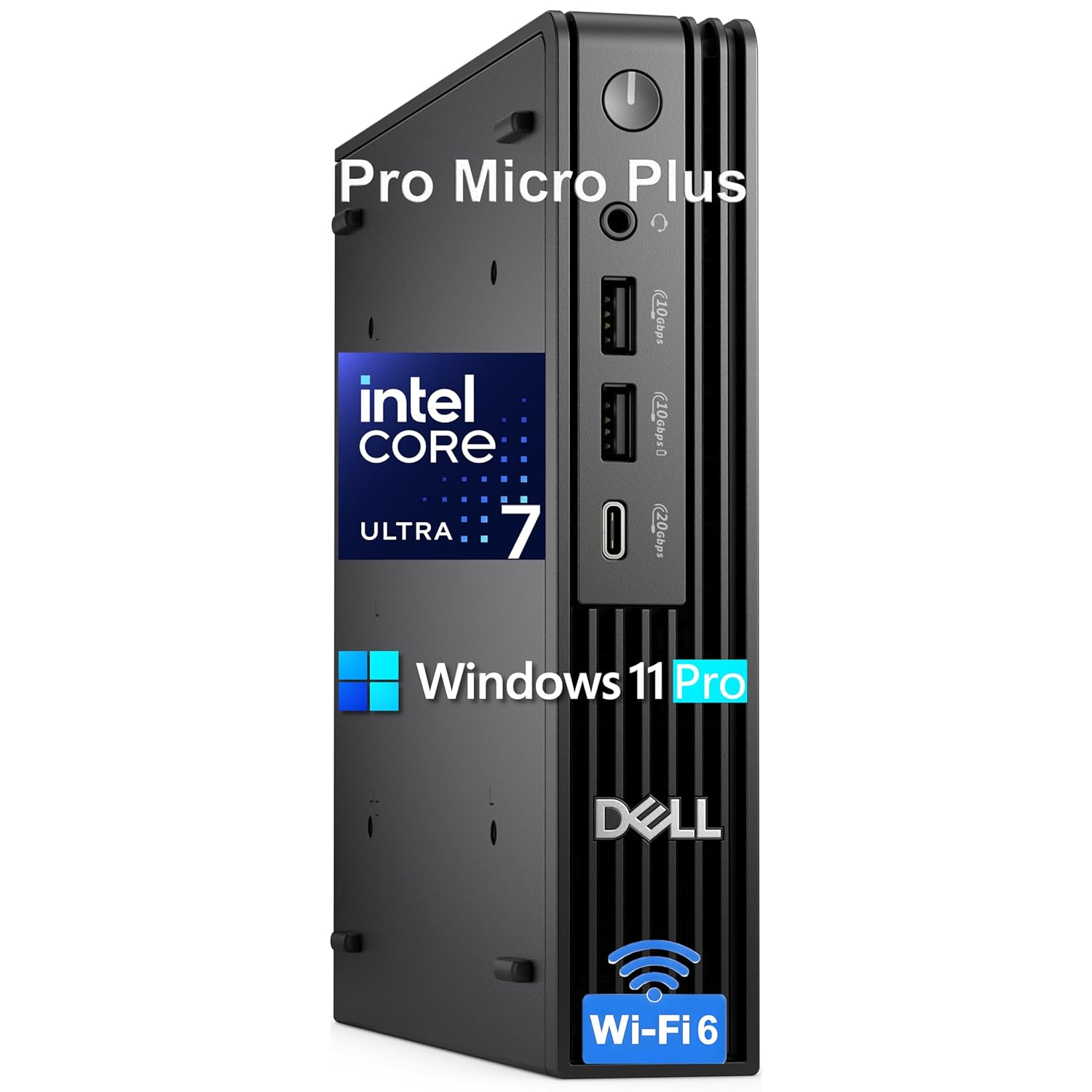Dell Pro Micro Plus Desktop Computer Next Gen OptiPlex 7000 MFF Intel 20-Core Ultra 7 265 32GB DDR5