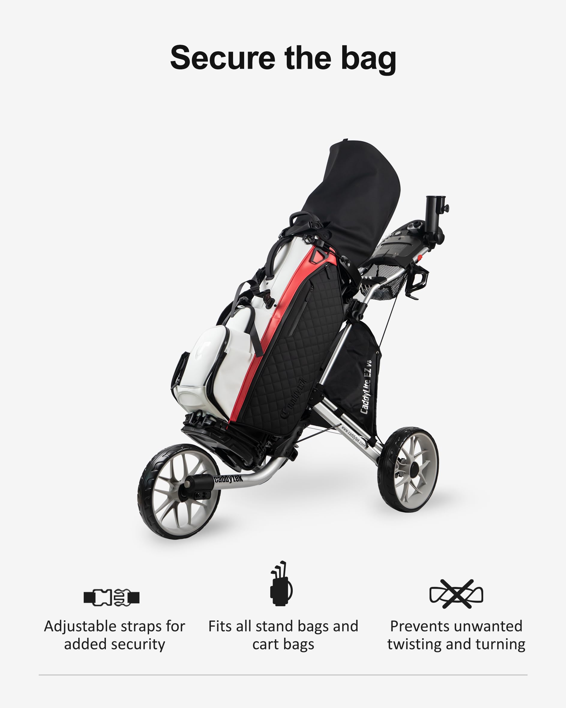 Amazon.co.jp: Caddytek CaddyLite EZ Fold V8 ゴルフプッシュカート