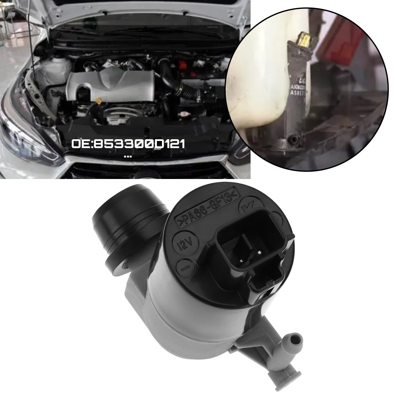 Pompa Acqua Tergicristalli Auto - Compatibile Toyota, Lexus E Altri Modelli | Ricambio Perfetto Per Lavavetri - Foto 13