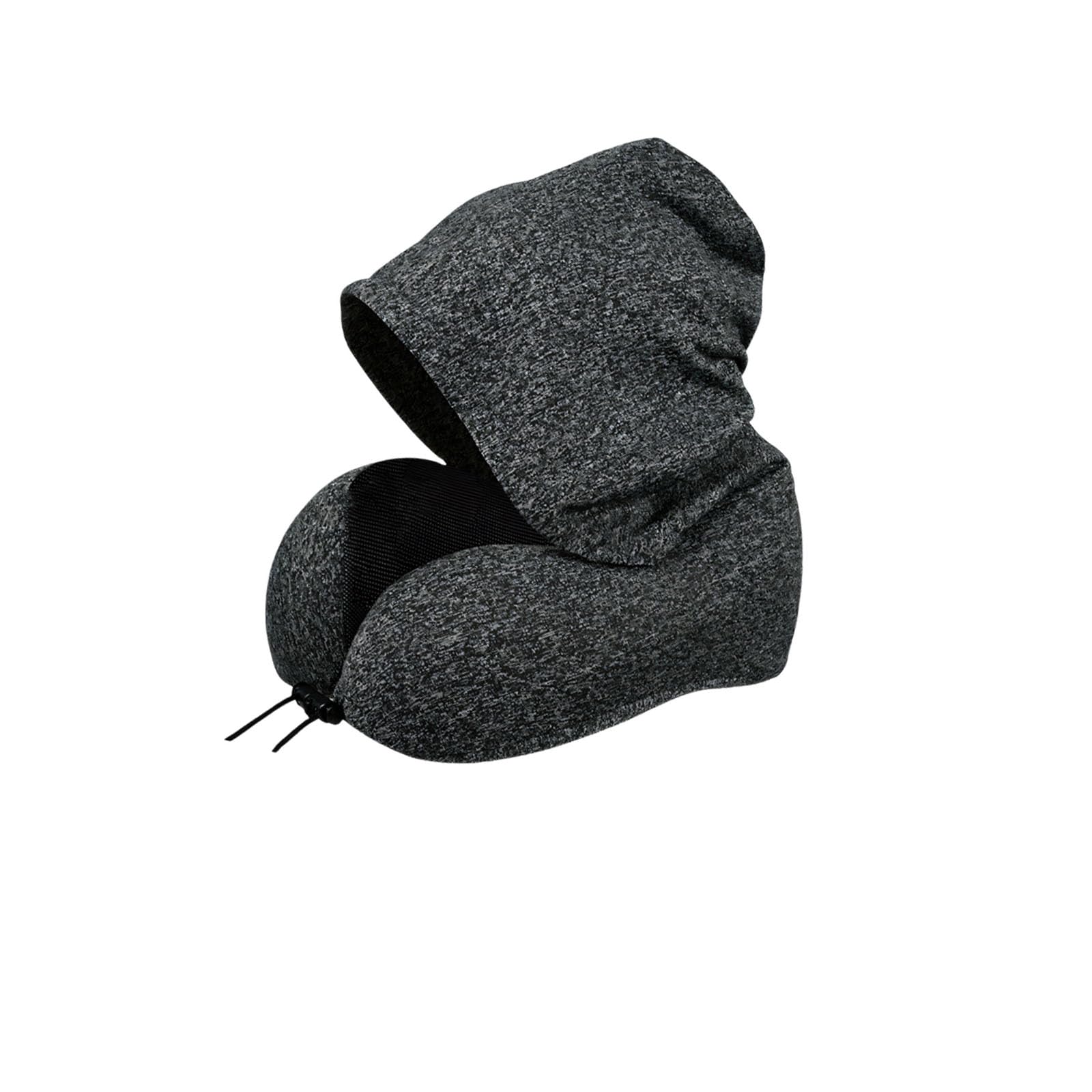 PANGBOER Ergonomic Contoured Covered Travel Pillow with Adjustable Strap and Memory Foam Portable Travel Neck Rest