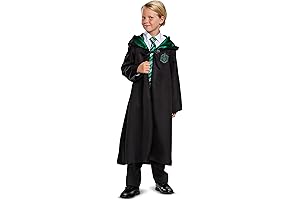 Classic Slytherin Robe Costume for Toddlers