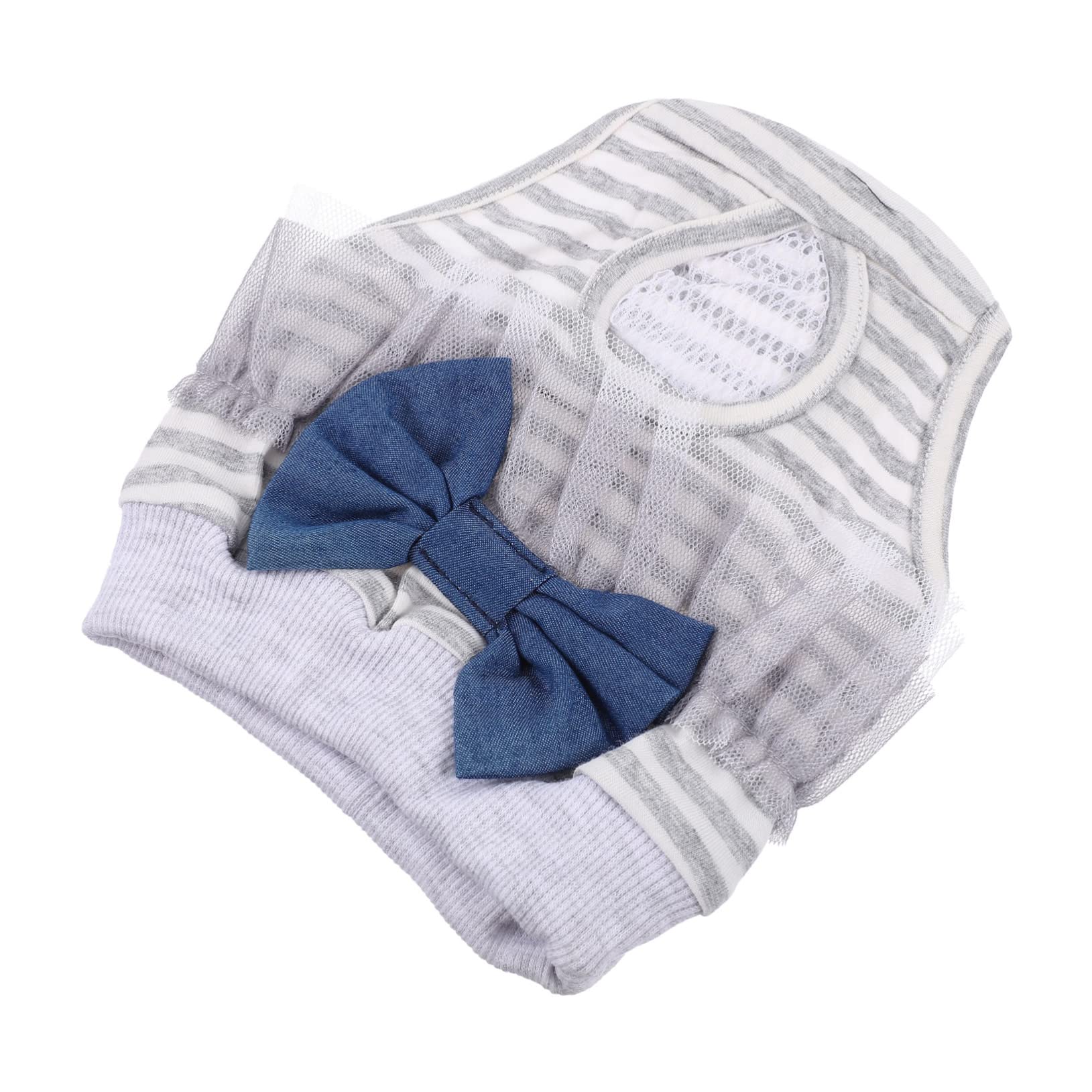 CIYODO Female Dog Diapers Cotton Pet Sanitary Pants Easy Off Underwear Diaper Leak Pet Underwear