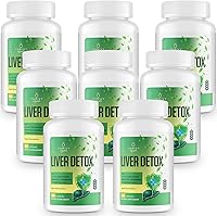 Vista 9 de Desintoxicación y reparación del hígado - Suplemento de cardo mariano 25 en 1 de apoyo hepático a base de hierbas - TUDCA, NAC, Chanca Piedra