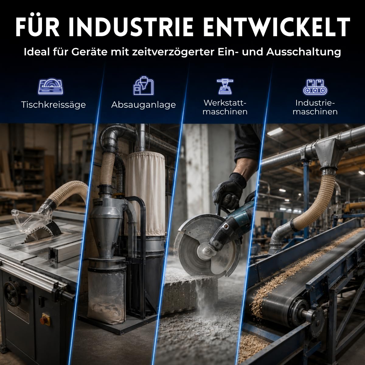 Einschaltautomatik 3Ph-400V – mit CCE-Kragenstecker